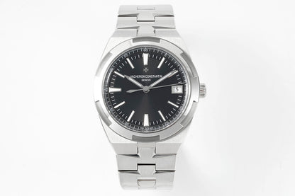 Overseas 4500V SS ZF 1:1 Best Edition Black Dial On SS Bracelet Asian Super Clone 5100 V2