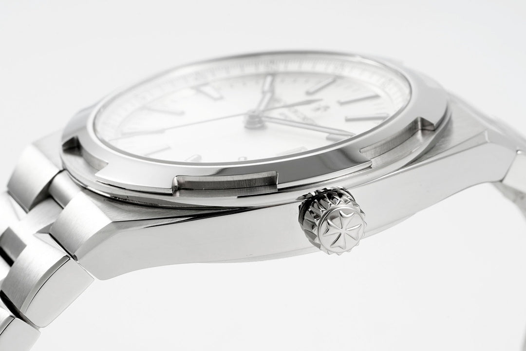 Overseas 4500V SS ZF 1:1 Best Edition Silver Dial On SS Bracelet Asian Super Clone 5100 V2