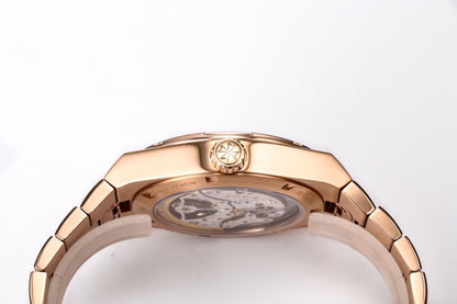 Overseas Tourbillon RG BBS Best Edition Blue Dial on RG Bracelet