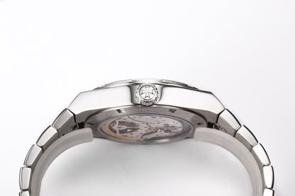 Overseas Tourbillon SS BBS Best Edition Blue Dial on SS Bracelet