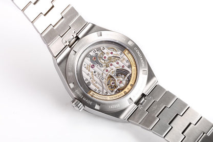 Overseas Tourbillon SS BBS Best Edition Blue Dial on SS Bracelet