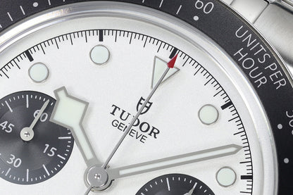 Black Bay Chrono SS ZF 1:1 Best Edition White/Black Dial on SS Bracelet A7750