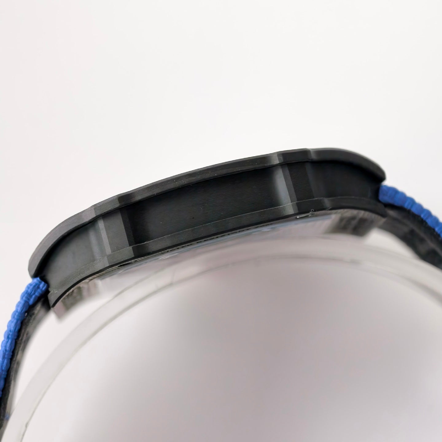 Umi Maker's RM67-02 Black NTPT France Blue/Red/White Skeleton Dial on Nylon strap CRMA7 Clone V2