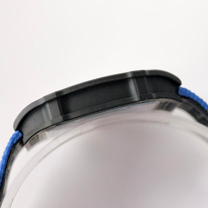 Umi Maker's RM67-02 Black NTPT France Blue/Red/White Skeleton Dial on Nylon strap CRMA7 Clone V2