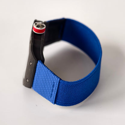 Umi Maker's RM67-02 Black NTPT France Blue/Red/White Skeleton Dial on Nylon strap CRMA7 Clone V2