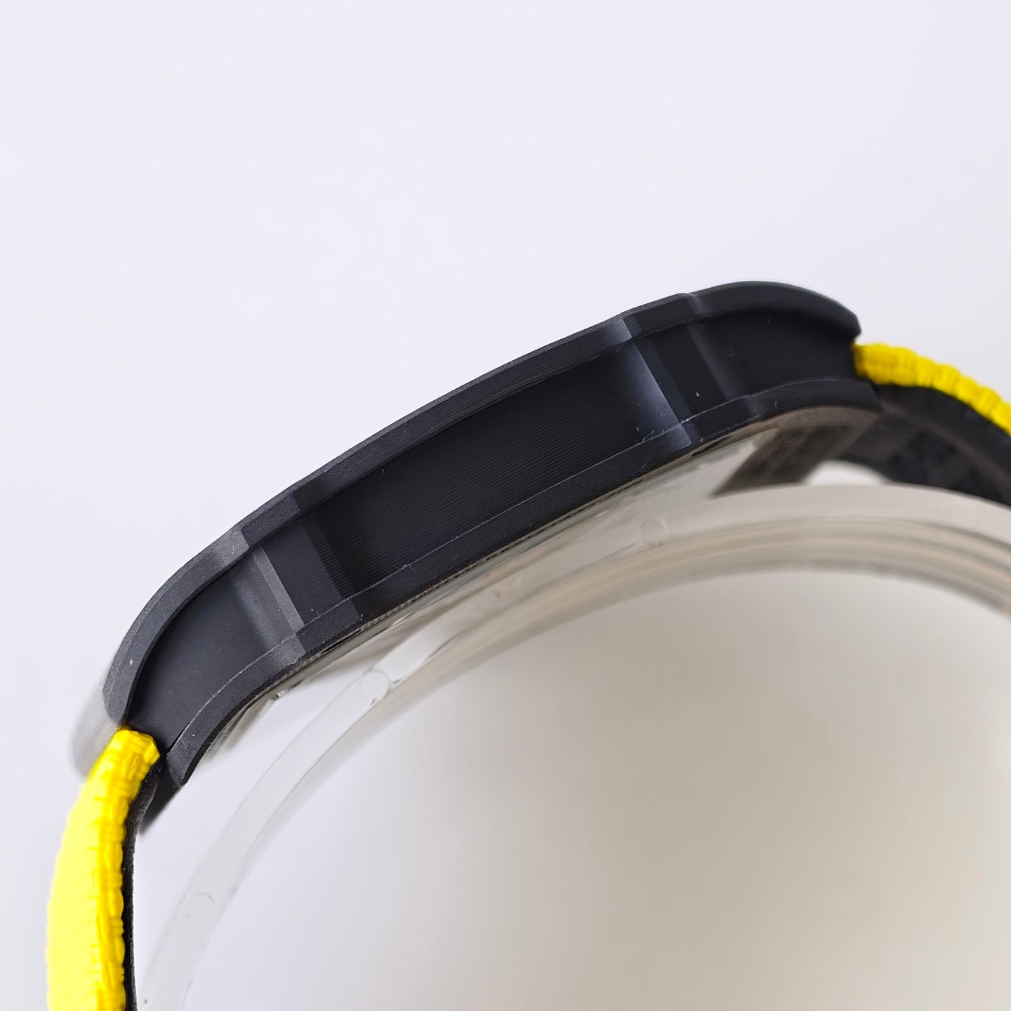 Umi Maker's RM67-02 UAE Black NTPT Black/Red/Green Skeleton Dial on Nylon strap CRMA7 Clone V2