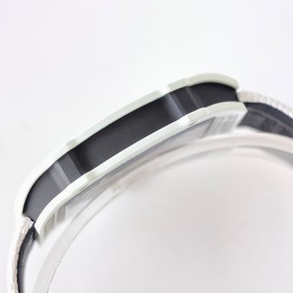 Umi Maker's RM67-02 UAE White Ceramic Black/Red/Green Skeleton Dial on Nylon strap CRMA7 Clone V2