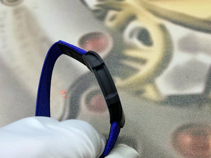 RICH Maker's 1:1 RM67-02 Black NTPT France Blue/Red/White Skeleton Dial CRMA7 Super Clone