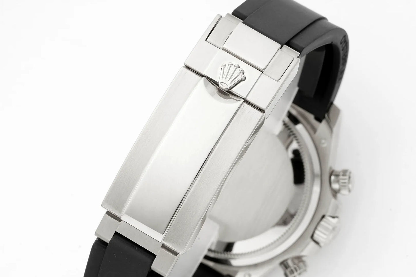 Daytona 126519 ERF Best Edition Black/Silver Dial on Oysterflex Strap JH4131 (Free Sprung)