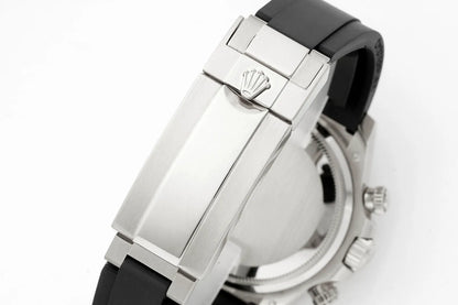 Daytona 126519 ERF Best Edition Black/Silver Dial on Oysterflex Strap JH4131 (Free Sprung)