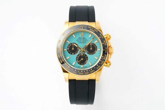 Daytona 126518 ERF Best Edition Turquoise Dial on Oysterflex Strap JH4131 (Free Sprung)