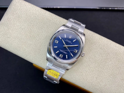 Oyster Perpetual 36 116000 KRF 1:1 Best Edition Blue Dial on SS Bracelet VR3130