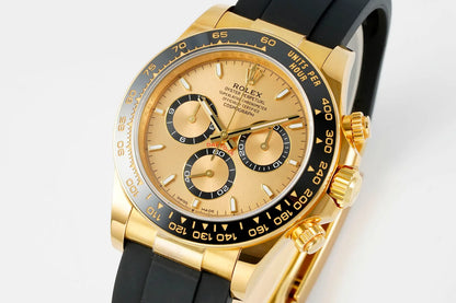 Daytona 126518 ERF Best Edition YG Dial on Oysterflex Strap JH4131 (Free Sprung)