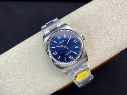 Oyster Perpetual 36 116000 KRF 1:1 Best Edition Blue Dial on SS Bracelet VR3130