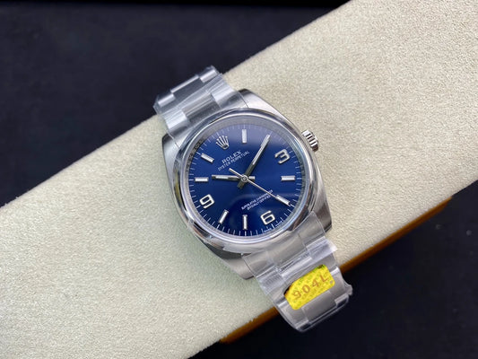 Oyster Perpetual 36 116000 KRF 1:1 Best Edition Blue Dial on SS Bracelet VR3130