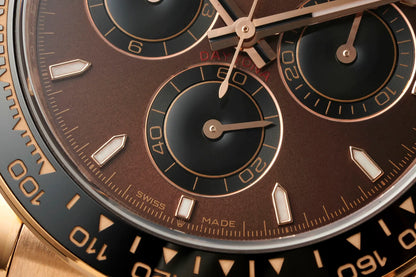 Daytona 126515 ERF Best Edition Brown Dial on Oysterflex Strap JH4131 (Free Sprung)