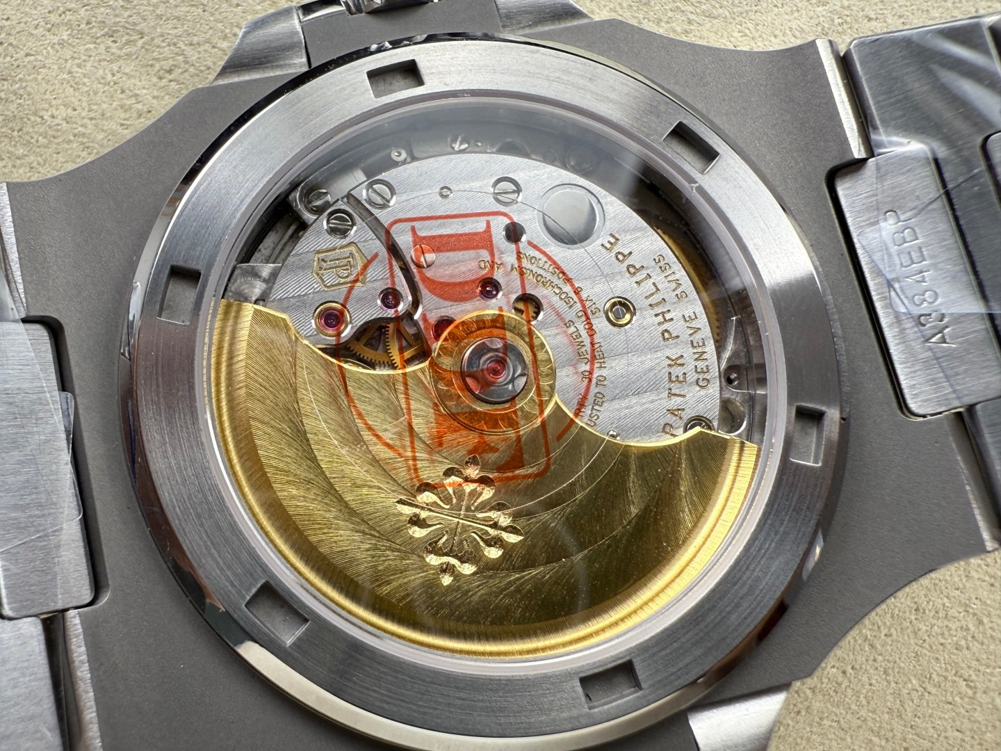 Nautilus 5711/1A SS DDF 1:1 Best Edition White Textured Dial On SS Bracelet Super Clone DD330