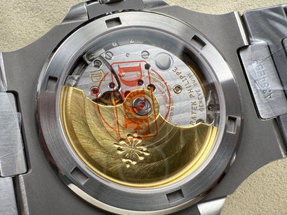 Nautilus 5711/1A SS DDF 1:1 Best Edition Blue Textured Dial On SS Bracelet Super Clone DD330