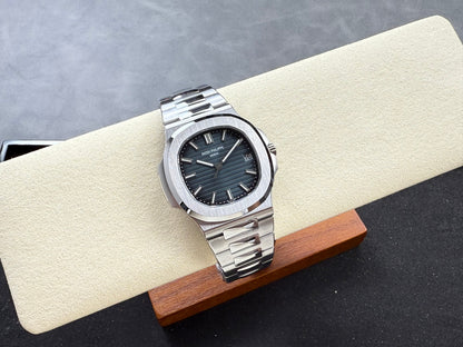 Nautilus 5711/1A SS DDF 1:1 Best Edition Blue Textured Dial On SS Bracelet Super Clone DD330