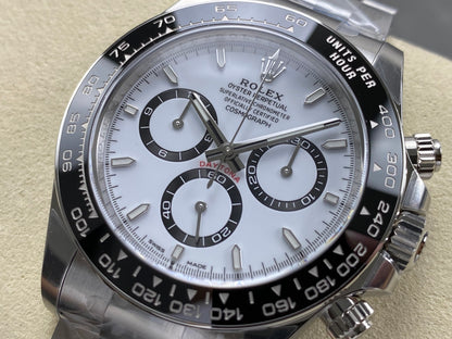 Daytona 126500 ARF 1:1 Best Edition White Dial on SS Bracelet Strap DD4131