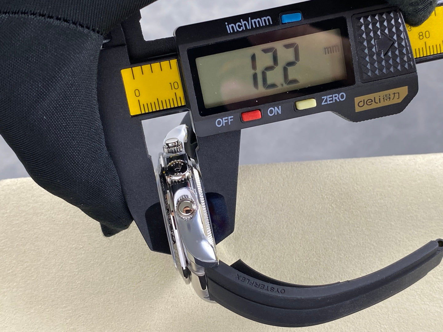 Daytona 126519 ARF 1:1 Best Edition Gray/Black Dial on Oysterflex Strap DD4131 (Weighted)