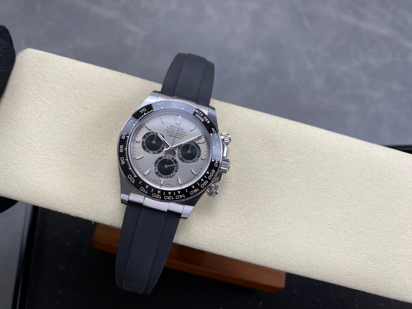 Daytona 126519 ARF 1:1 Best Edition Gray/Black Dial on Oysterflex Strap DD4131 (Weighted)