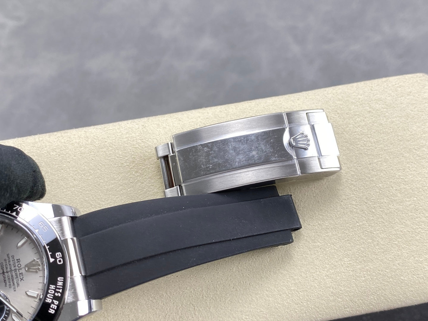 Daytona 126519 ARF 1:1 Best Edition Gray/Black Dial on Oysterflex Strap DD4131 (Weighted)