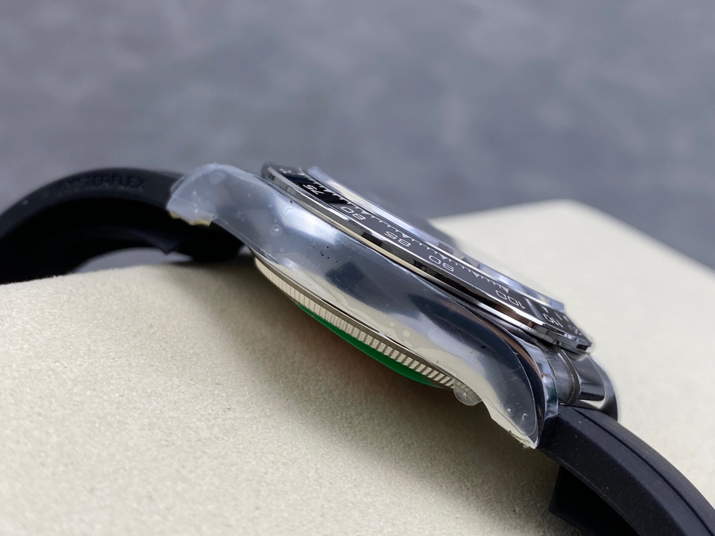 Daytona 126519 ARF 1:1 Best Edition Black/Silver Diamonds Dial on Oysterflex Strap DD4131 (Weighted)