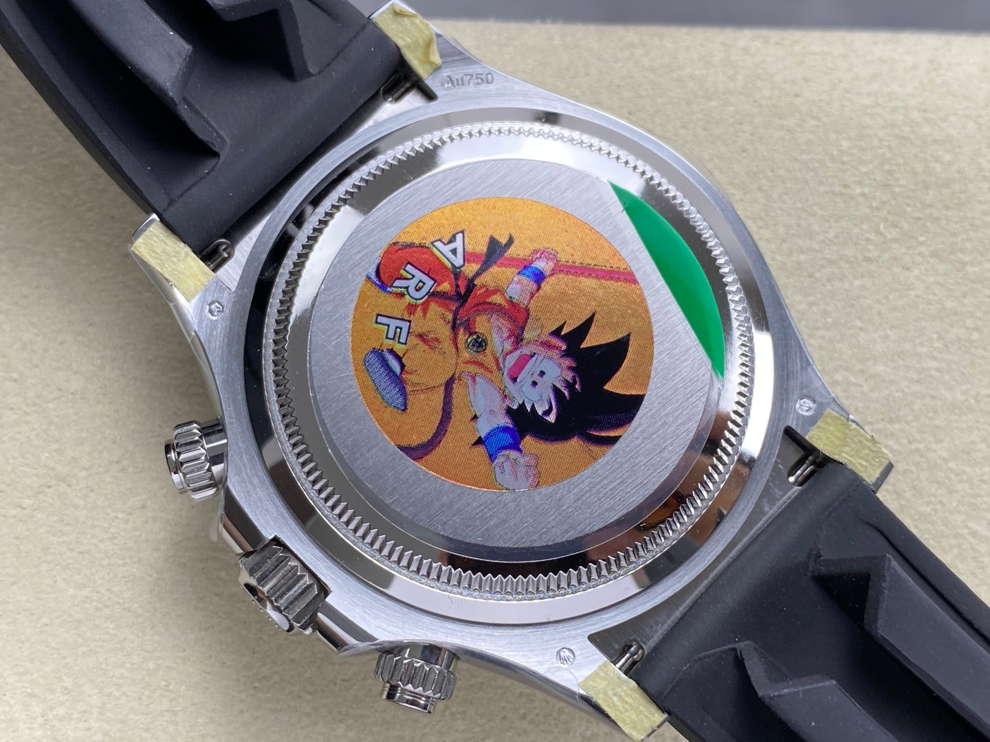 Daytona 126519 ARF 1:1 Best Edition Black/Silver Diamonds Dial on Oysterflex Strap DD4131 (Weighted)