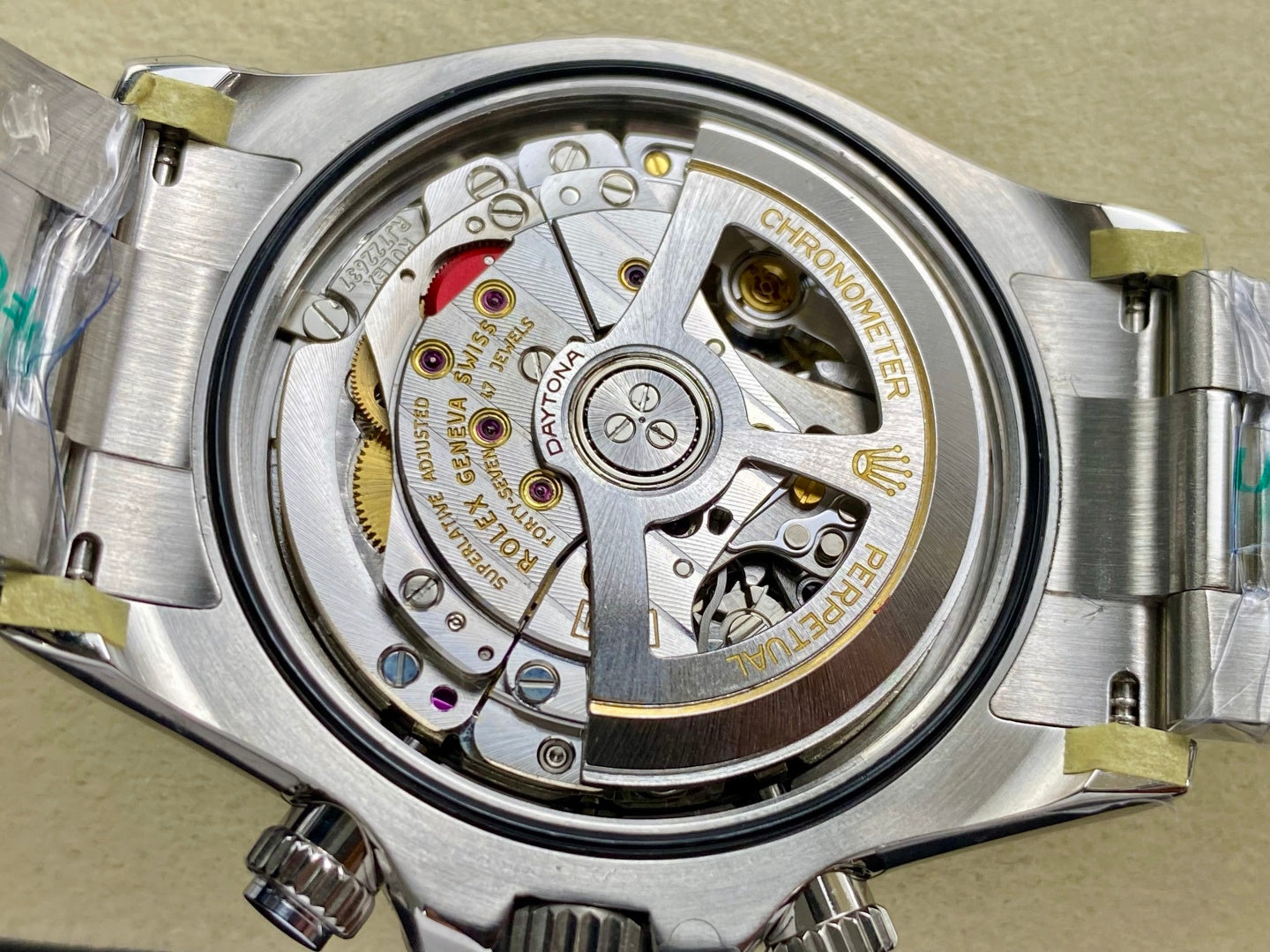 Daytona 126500 UFO 1:1 Best Edition 904L Steel White Dial on SS Braclet UF4131 (Free Sprung)