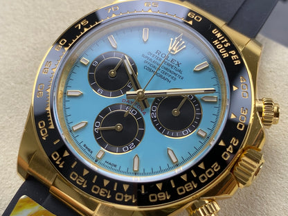 Daytona 126518 ARF 1:1 Best Edition Tiffany Blue Dial on Oysterflex Strap DD4131 (Weighted)