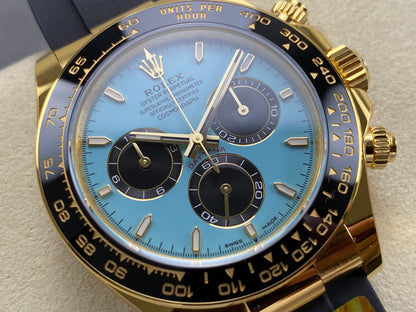 Daytona 126518 ARF 1:1 Best Edition Tiffany Blue Dial on Oysterflex Strap DD4131 (Weighted)