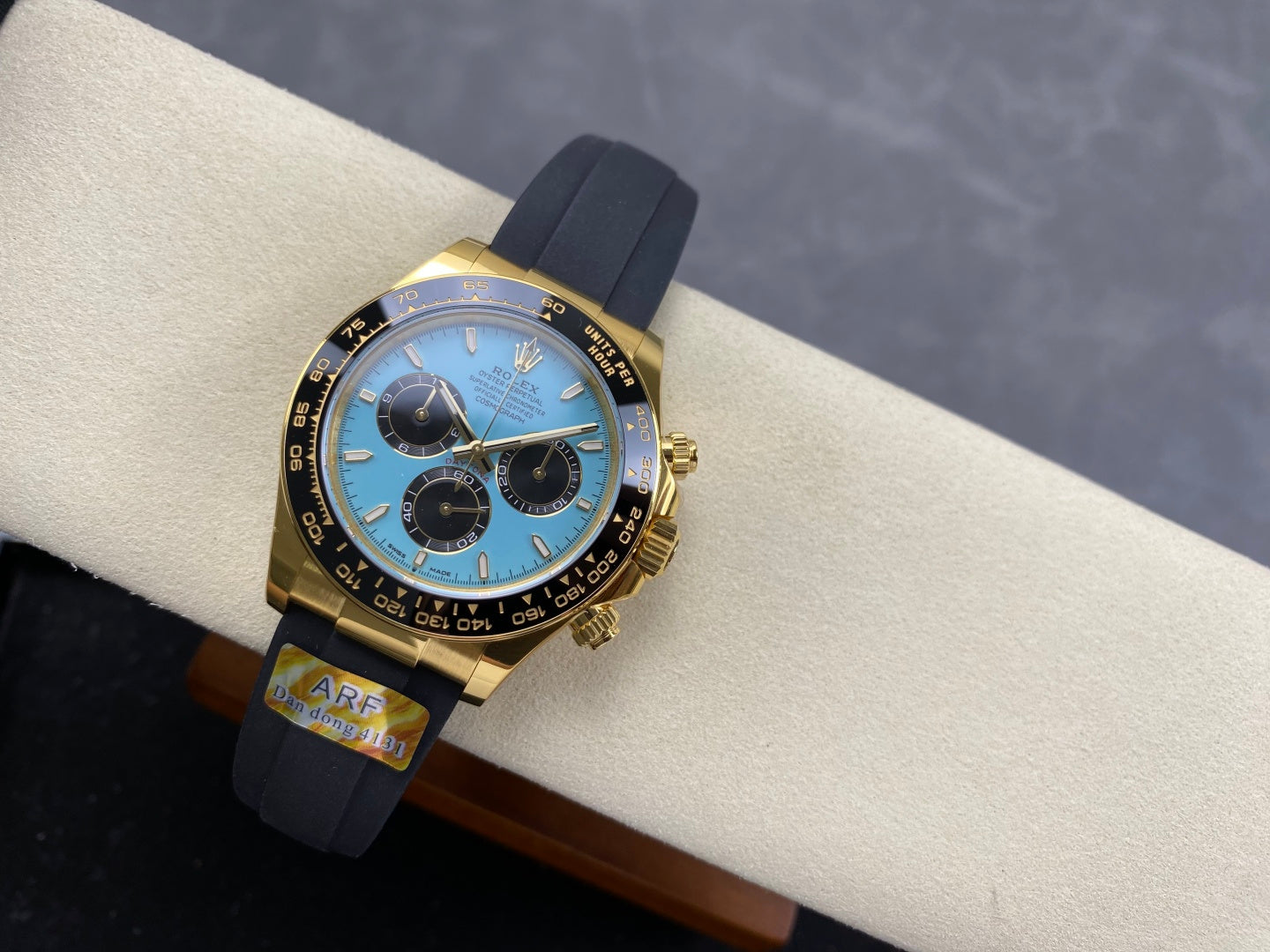 Daytona 126518 ARF 1:1 Best Edition Tiffany Blue Dial on Oysterflex Strap DD4131 (Weighted)