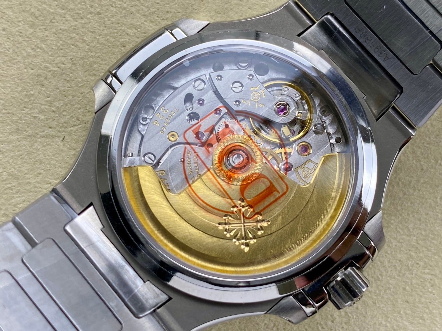 Nautilus 7118 Ladies SS DDF 1:1 Best Edition White Dial On SS Bracelet Super Clone DD324