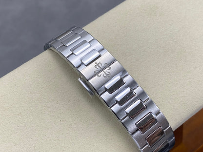 Nautilus 7118 Ladies SS DDF 1:1 Best Edition White Dial On SS Bracelet Super Clone DD324