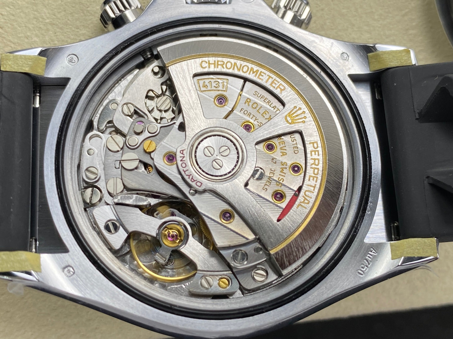 Daytona 126519 UFO 1:1 Best Edition Gray/Black Dial on Oysterflex Strap UF4131 (Free Sprung)