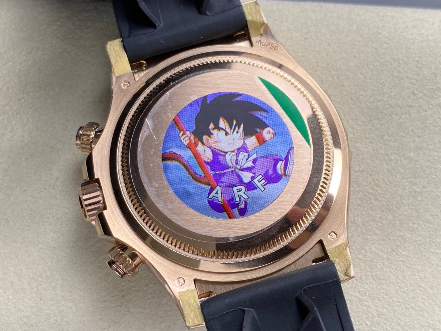 Daytona 126515 ARF 1:1 Best Edition Black/RG Stick Dial on Oysterflex Strap DD4131 (Weighted)