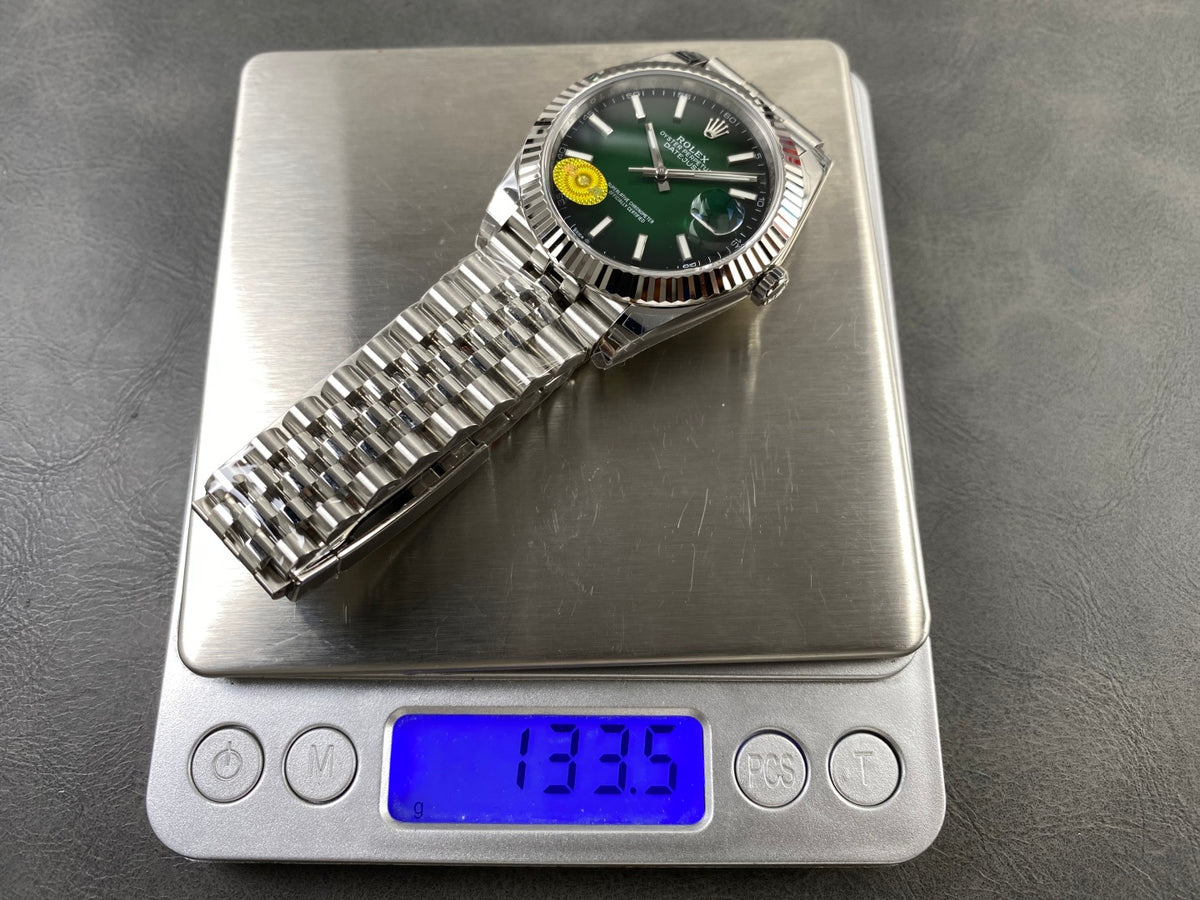Datejust 41 126334 904L SS VSF 1:1 Best Edition Ombre Stick Dial on Jubilee Bracelet VS3235 V2s (Free Sprung) Weighted
