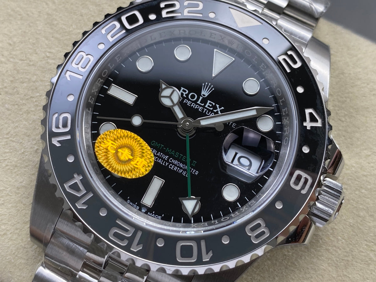 GMT-Master II 126710 GRNR 904L Steel VSF 1:1 Best Edition on Jubilee Bracelet DD3285 CHS V3s