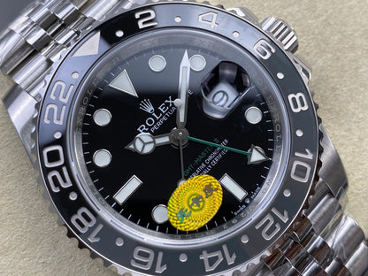 GMT-Master II 126710 GRNR 904L Steel VSF 1:1 Best Edition on Jubilee Bracelet DD3285 CHS V3s