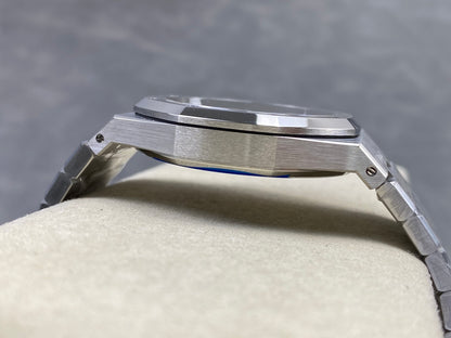 Royal Oak 39mm 15300 SS ZF 1:1 Best Edition Black Textured Dial on SS Bracelet SA3120 Super Clone