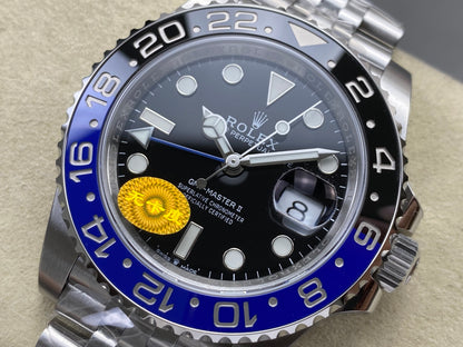 GMT-Master II 126710 BLNR 904L Steel VSF 1:1 Best Edition on Jubilee Bracelet DD3285 CHS V3s