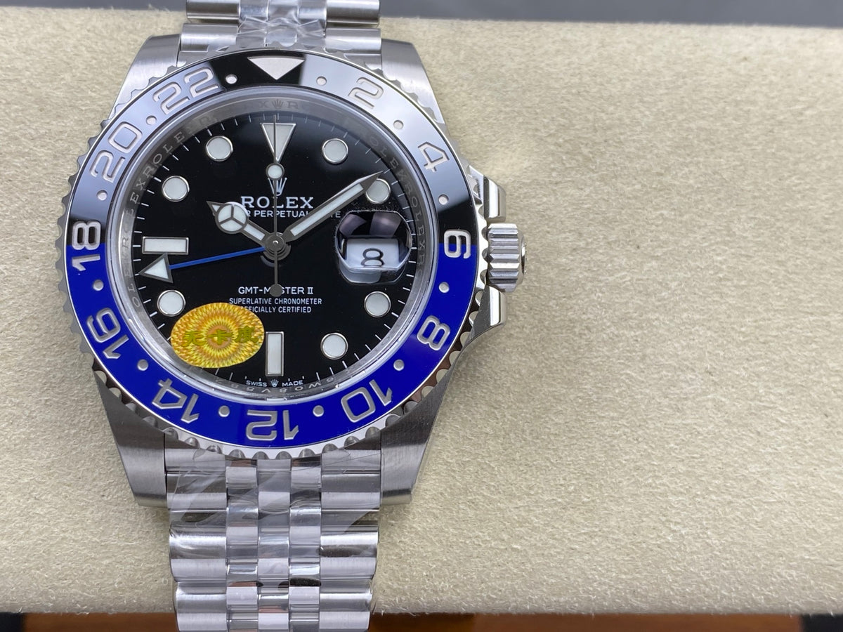 GMT-Master II 126710 BLNR 904L Steel VSF 1:1 Best Edition on Jubilee Bracelet DD3285 CHS V3s