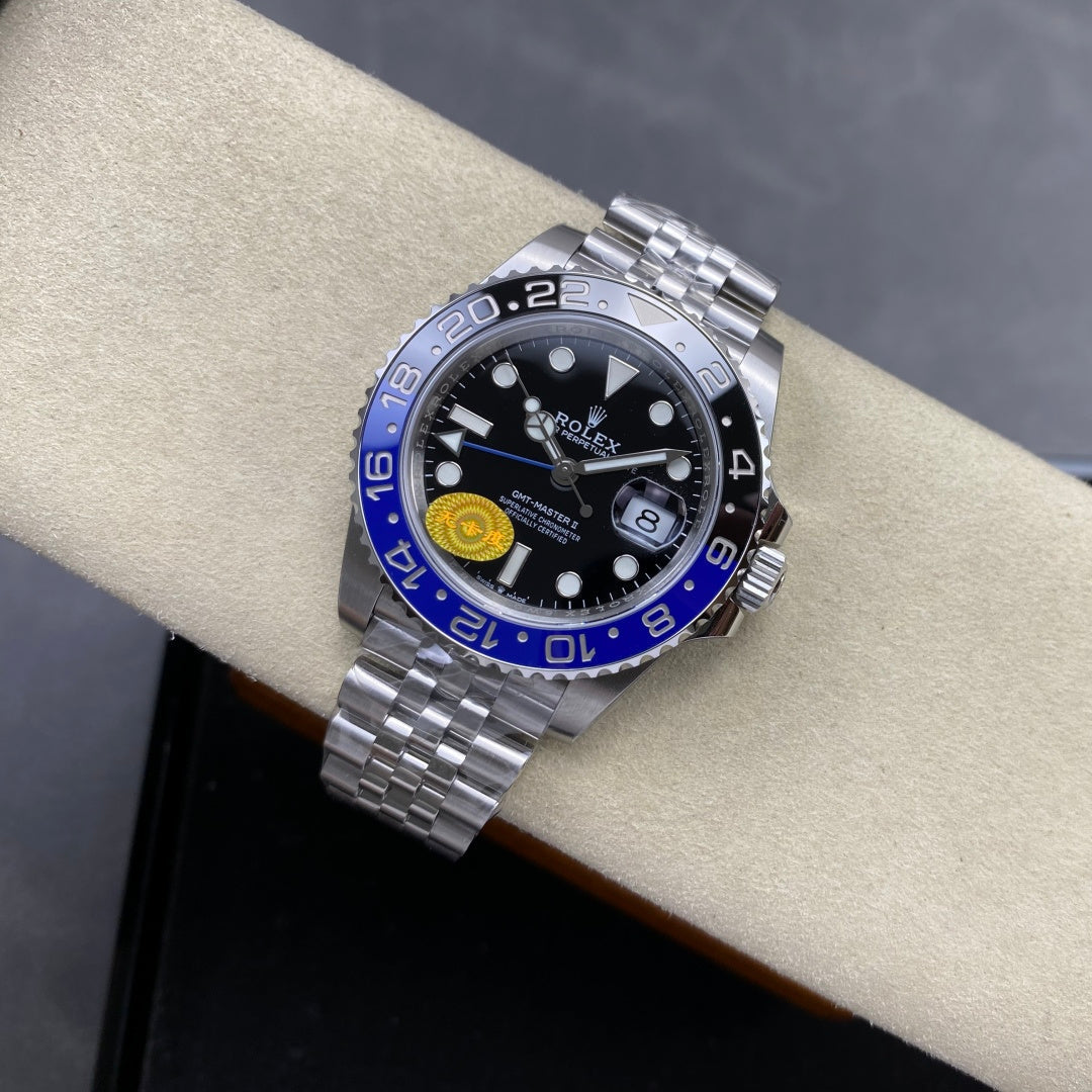 GMT-Master II 126710 BLNR 904L Steel VSF 1:1 Best Edition on Jubilee Bracelet DD3285 CHS V3s