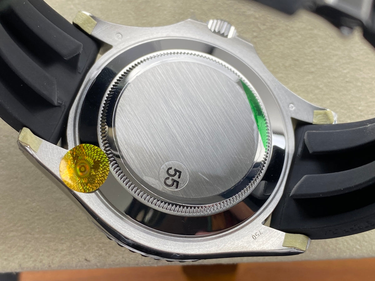 Yacht-Master 226659 VSF 1:1 Best Edition Black Dial On Oysterflex Strap DD3235 V3 (Free Sprung) Weighted