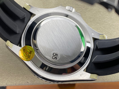 Yacht-Master 226659 VSF 1:1 Best Edition Black Dial On Oysterflex Strap DD3235 V3 (Free Sprung) Weighted