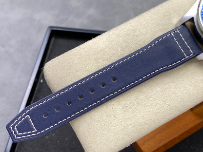 Pilot Chrono IW388101 OCTA 1:1 Best Edition Blue Dial on Blue Leather Strap 69385 Super Clone