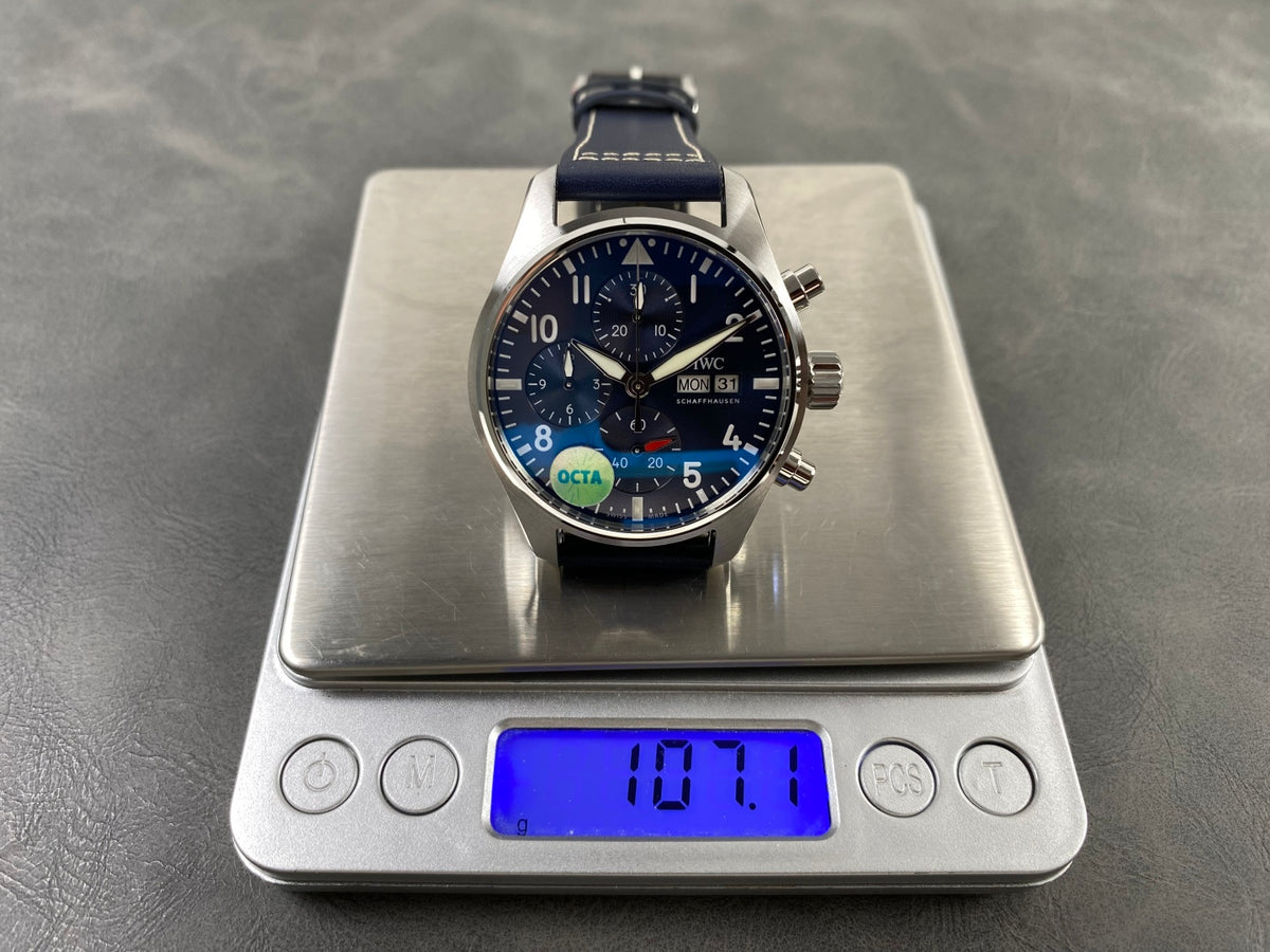 Pilot Chrono IW388101 OCTA 1:1 Best Edition Blue Dial on Blue Leather Strap 69385 Super Clone