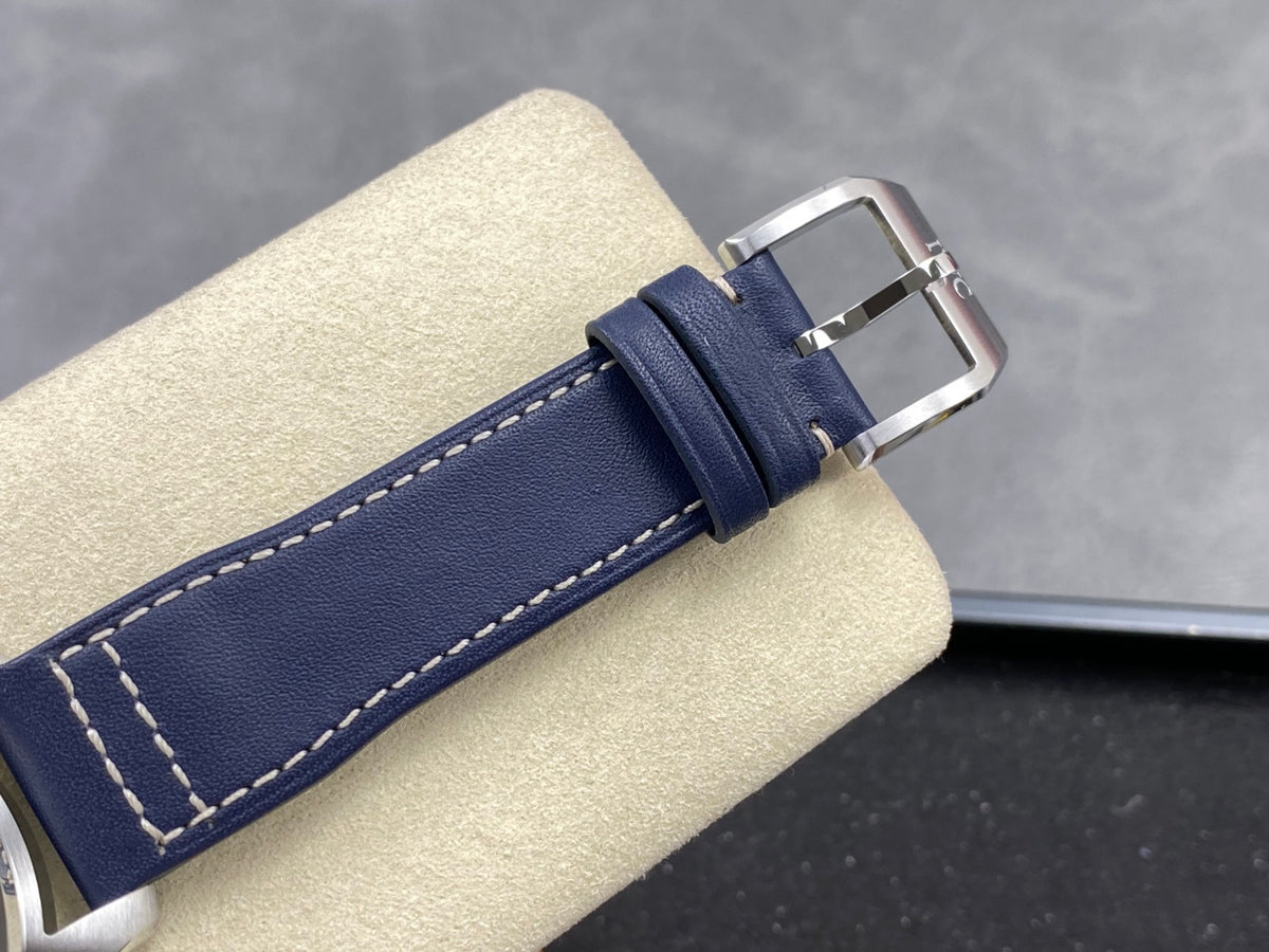 Pilot Chrono IW388101 OCTA 1:1 Best Edition Blue Dial on Blue Leather Strap 69385 Super Clone