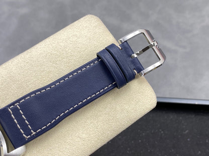 Pilot Chrono IW388101 OCTA 1:1 Best Edition Blue Dial on Blue Leather Strap 69385 Super Clone
